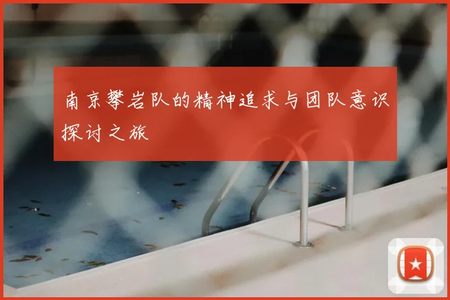 南京攀岩队的精神追求与团队意识探讨之旅