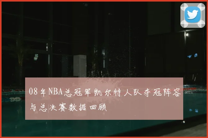 08年NBA总冠军凯尔特人队夺冠阵容与总决赛数据回顾